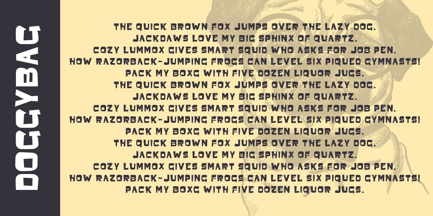 Example font Doggybag #3